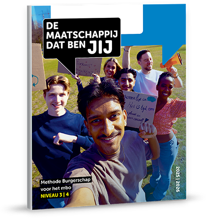 Methode Burgerschap, De maatschappij dat ben JIJ, niveau 3 en 4